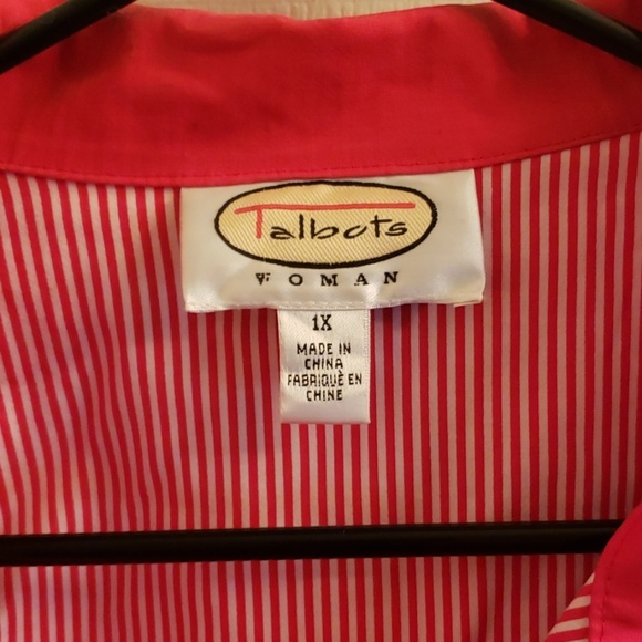 Talbots Red Fall/Spring Jacket Size XL - Picture 2 of 7